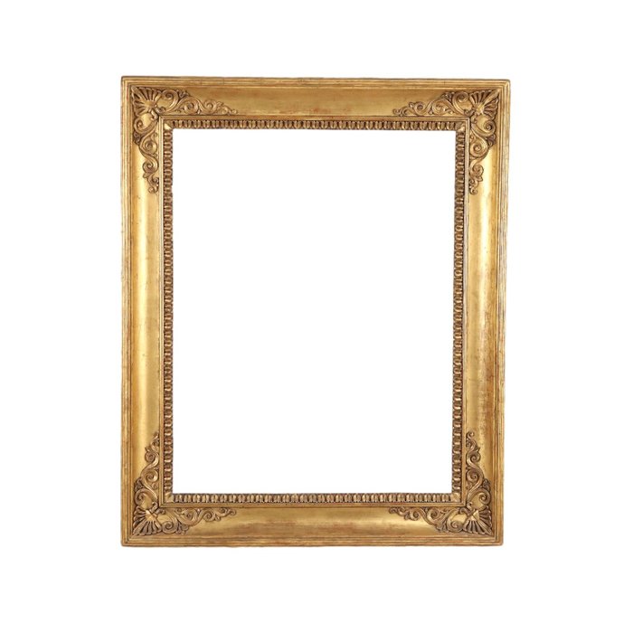 Frame  - gilded wood and carved wood
