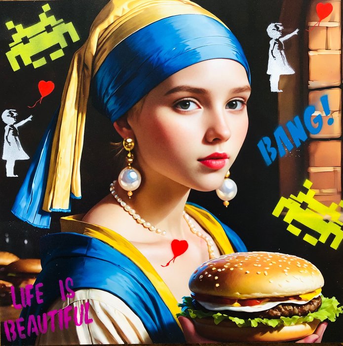 Koen Betjes - Girl with a Pearl Earring POP!