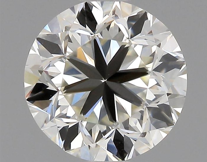 1 pcs Diamante - 0.71 ct - Brillante - J - VS1, *No Reserve Price*