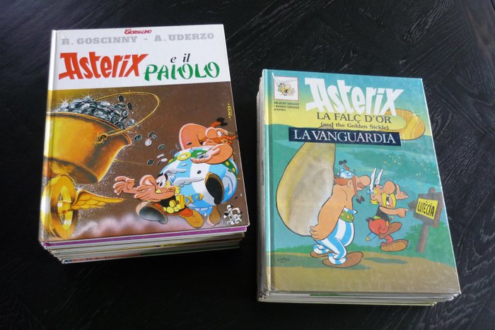 Asterix - Albums in diverse talen en dialecten - 20 Album - 1968/1999