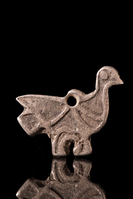 Byzantine Silver Dove Amulet  (No Reserve Price)