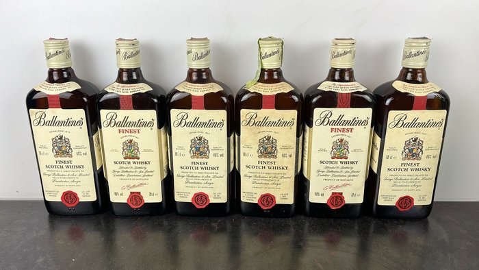 Ballantine's - Finest  - b. 1990er Jahre - 70 cl - 6 flaschen