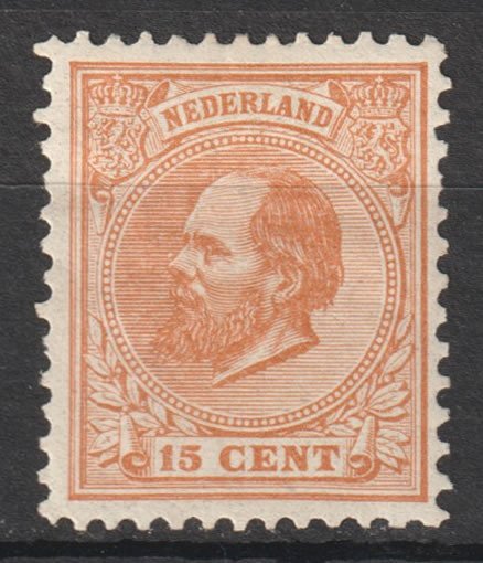 Holanda 1872 - Rei Guilherme III - NVPH 23