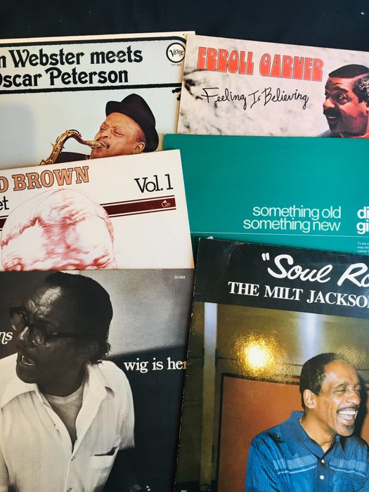 Various Artists/Bands in Jazz - Múltiples artistas - 6 exquisite jazz records in top condition - Múltiples títulos - Álbumes LP (varios artículos) - 1971