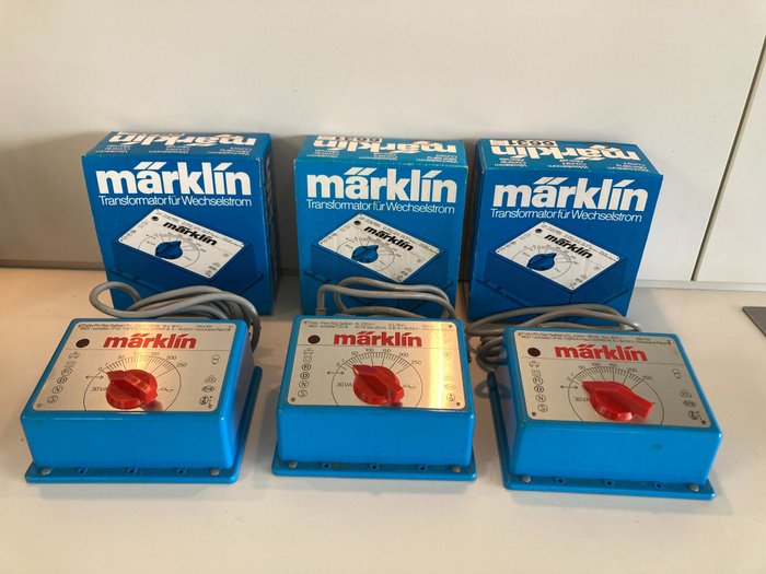 Märklin H0 - 6631 - 變壓器 (3) - 3個變壓器，30VA