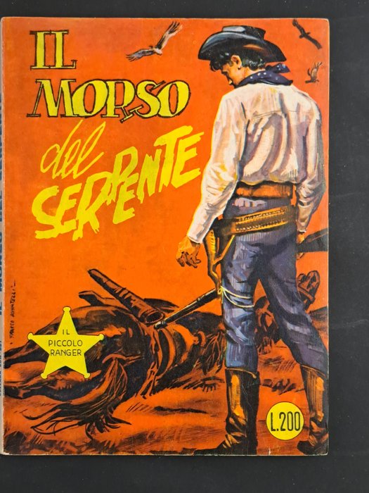 Collana Cow-Boy Seconda Serie n. 9 - Il Piccolo Ranger: Il Morso del Serpente - 1 Comic - Pierwsze Wydanie - 1964