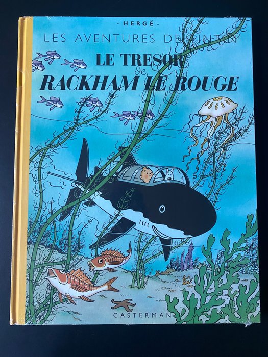 Tintin T12 - Le Trésor de Rackham le Rouge - Grand format - C - 1 Album - Begrænset udgave - 2011