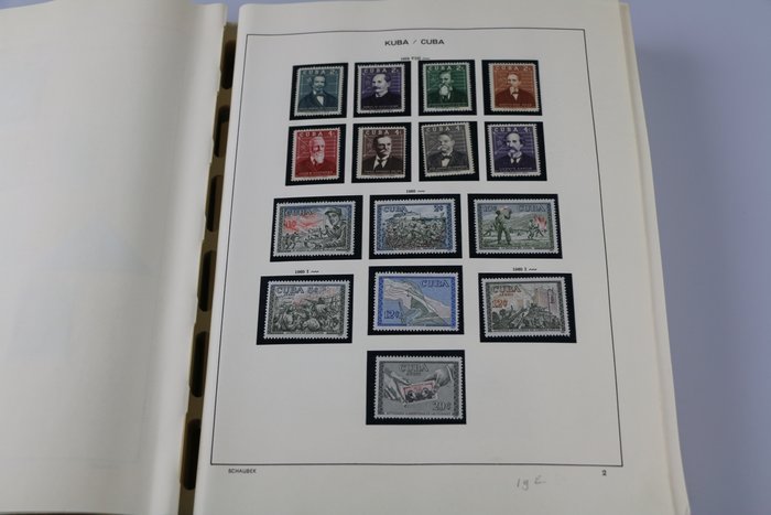 Cuba 1959/1974 - Bela coleção de selos