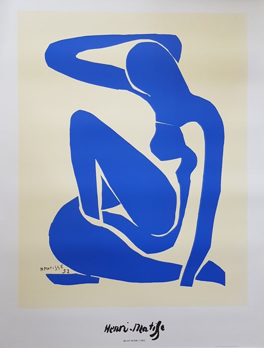 Henri Matisse - Blue Nude I, 1952 - 1999