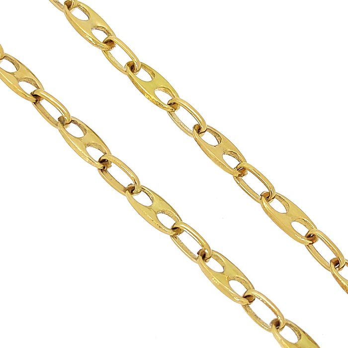 Halskette - 18 kt Gelbgold