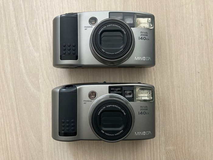 Minolta 2 x Riva Zoom 140ex 類比相機