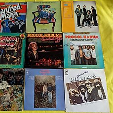 Procol Harum, Manfred Mann, The Byrds, The Small Faces-9 lp’s – Diverse artiesten – Diverse titels – LP albums (meerdere items) – Verschillende persingen – 1970