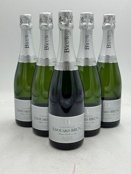 Edouard Brun, Cuvée Spéciale - Champagne Brut - 6 Flaschen (0,75 l)