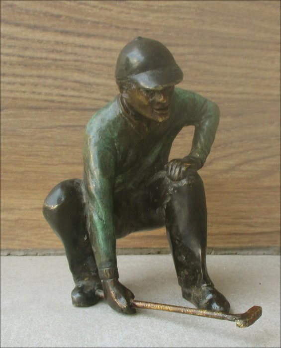 雕像 - Golfer - 青铜