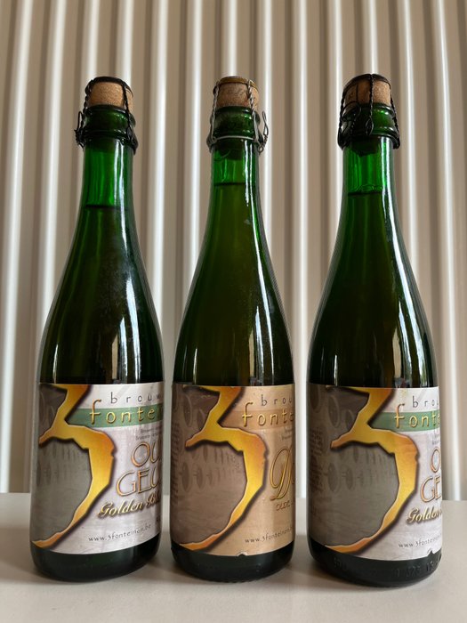 3 Fonteinen - Golden Blend 2011, Golden Blend 2014, Golden Doesjel 2012 - 37,5cl -  3 flasker 