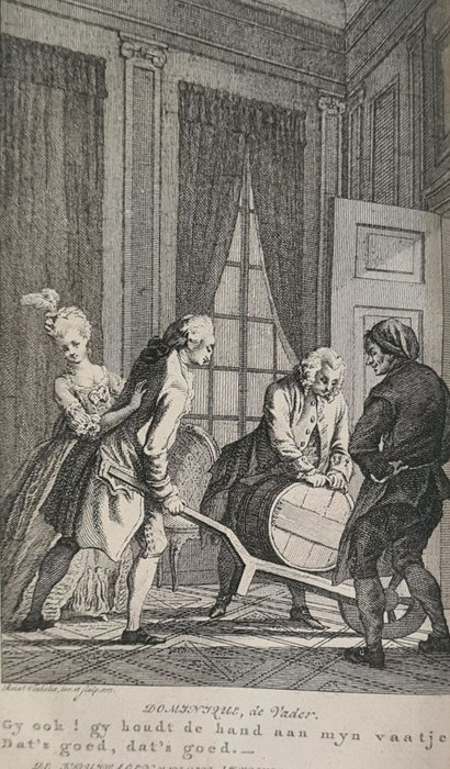 Lessing, Mercier - Spectatoriaale schouwburg, behelzende eene verzameling toneelstukken - 1777