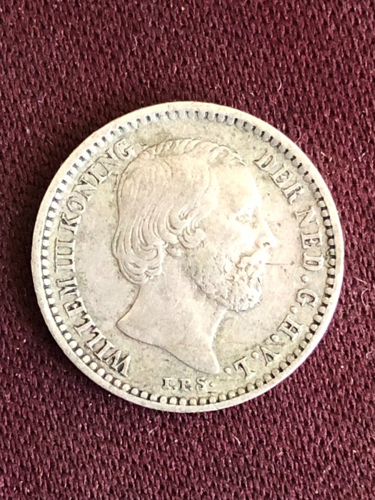 Paesi Bassi. Willem III (1849-1890). 10 Cents 1862  (Senza Prezzo di Riserva)