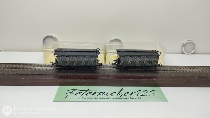 Trix H0 - 23716 - Wagon de passagers pour trains miniatures (2) - correspondant à - K.Bay.Sts.B