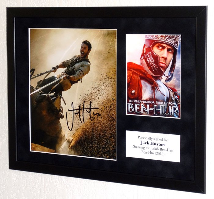 Ben-Hur - Jack Huston (Judah Ben-Hur) Premium Framed, signed, Certificate of Authenticity