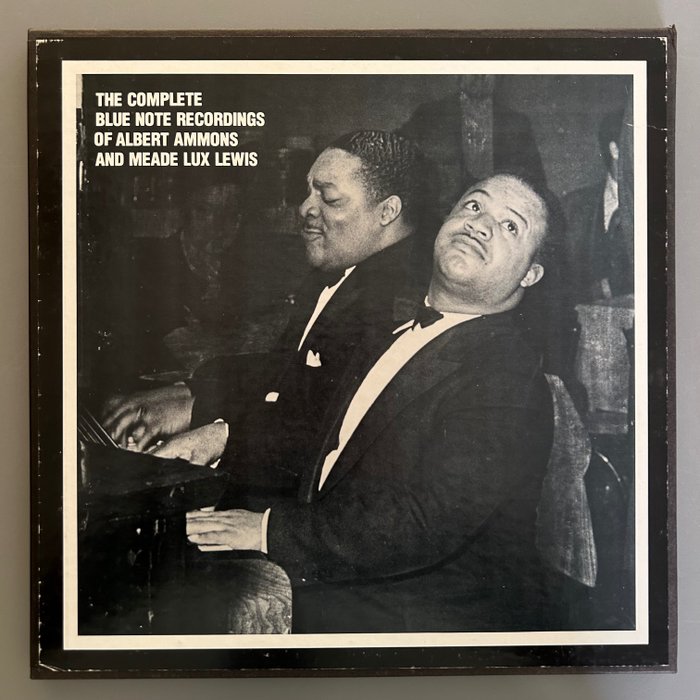 Albert Ammons & Maede Lux Lewis - The Complete Blue Note Recordings Of Albert Ammons And Meade Lux Lewis - 單張黑膠唱片 - 第一批 模壓雷射唱片 - 1983