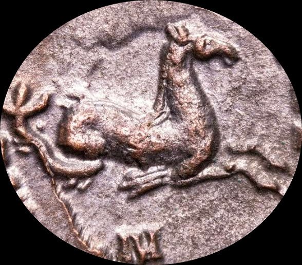羅馬帝國. 加里恩努斯 (AD 253-268). Bronze antoninianus Rome mint. NEPTVNO CONS AVG, hippocampus right; N.  (沒有保留價)
