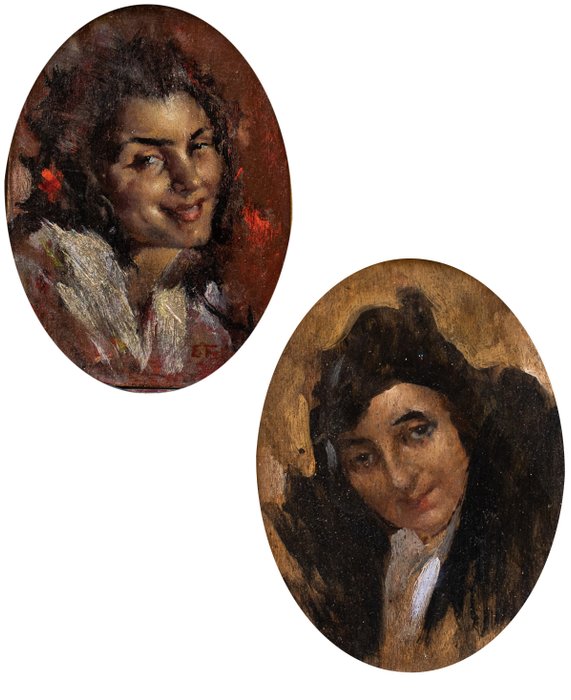 XIX secolo - Ritratti femminili