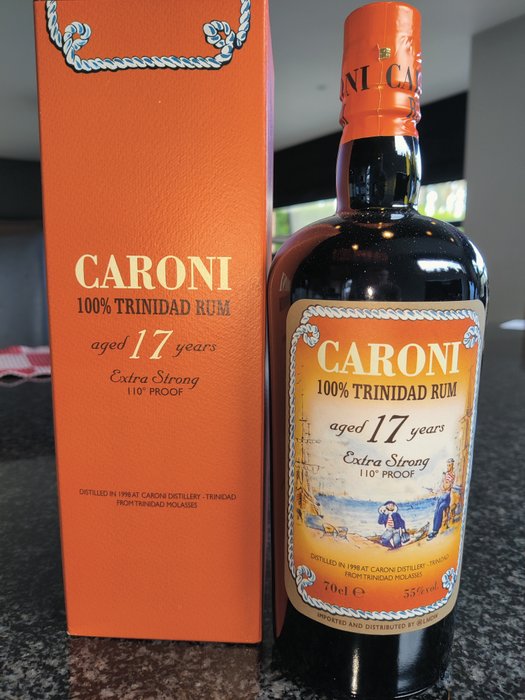 Caroni 1998 17 years old Velier - Extra Strong 110° Proof  - b. 1998 - 70 cl