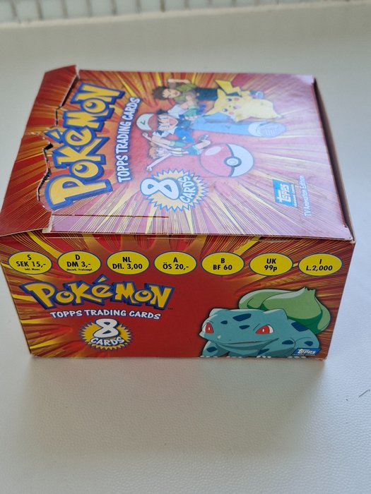 Topps - 1 Box - Pokemon (1999) - 36 booster packs