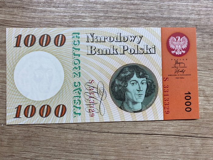 Polen. - 1000 Zlotych 1965 - Pick 141a  (Ohne Mindestpreis)