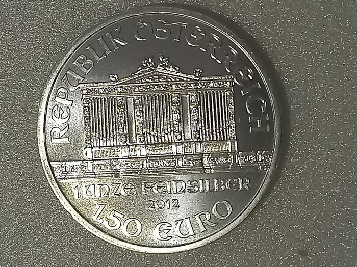 Austria. 1.50 Euro 2012 1 oz  (No Reserve Price)