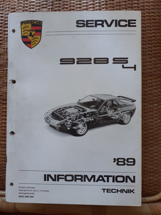 Manual - Porsche - 928 - 1989