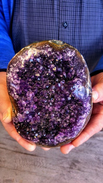 大晶體 紫水晶晶簇 - 簇 - 高度: 17 cm - 闊度: 12 cm- 1723 g