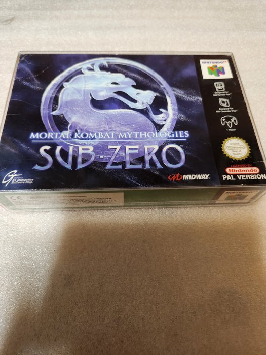Nintendo - 64 (N64) - Mortal Kombat Mythologies: Sub-Zero - Videopeli - Alkuperäispakkauksessa