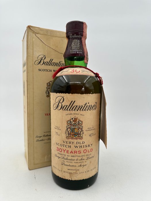 Ballantine's 30 years old  - b. ok. 1980 - 75cl