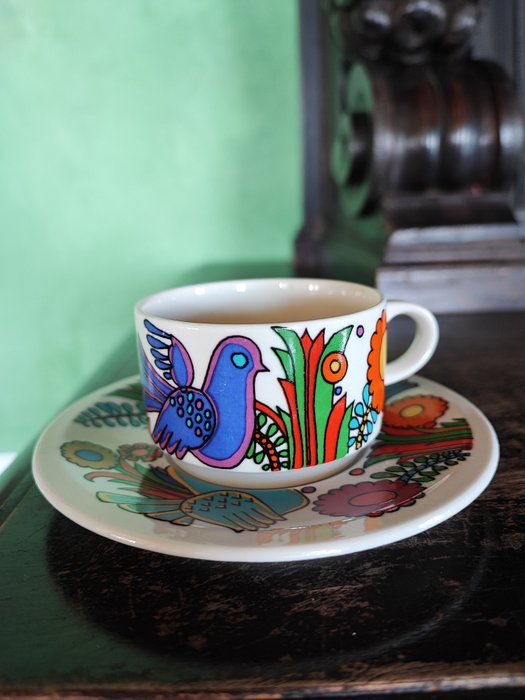 Villeroy & Boch - Christine Reuter - 咖啡杯具組 (8) - Acapulco - 瓷器