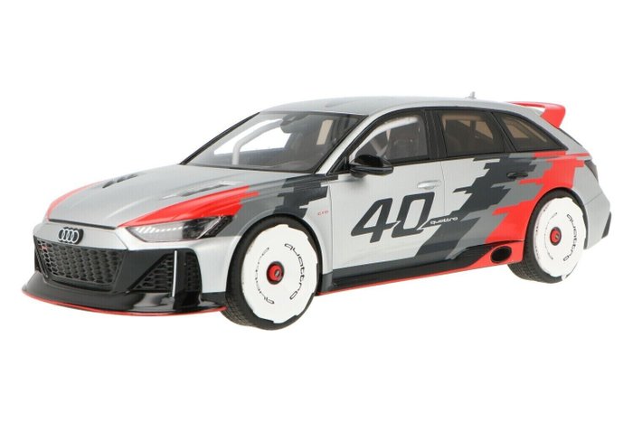 GT Spirit 1:18 - Pienoismalliauto - Audi RS 6 GTO Concept "40 ans de Quattro" GT373