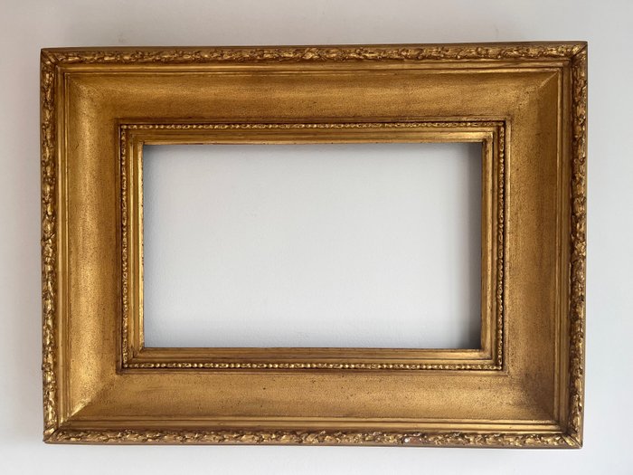 Picture frame  - Gold leaf, Oak