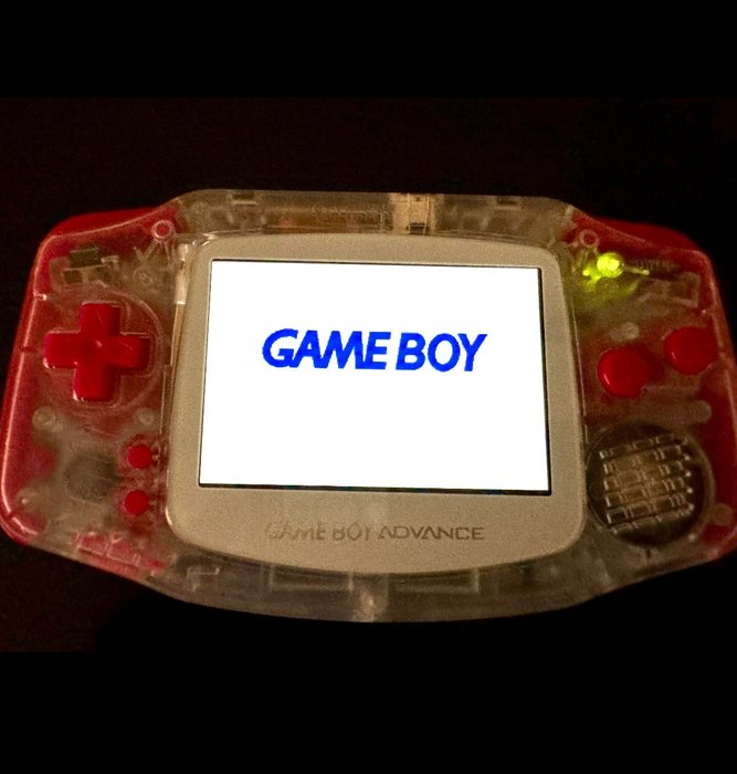 Nintendo - Gameboy Advance with backlit screen - Videopelikonsoli - Ilman alkuperäistä pakkauksessa