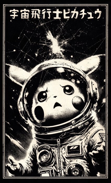 Æ (XX-XXI) - “Pikachu Space Saga”, (2024) Collectible! Gotta Catch ‘em All!