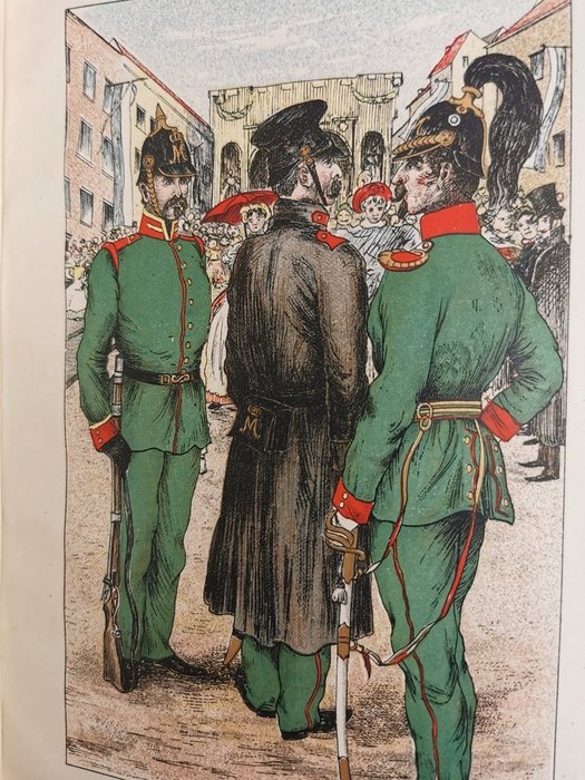 Deutschland - Die Gendarmerie in Bayern 1812-1900 Polizei Bayern Vorgeschichte, Errichtung, Entwicklung, Tätigkeit - 1900