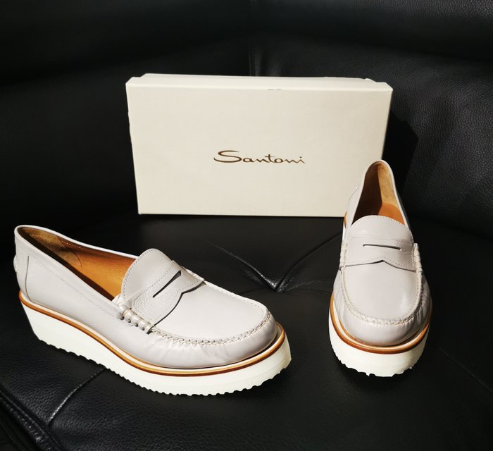Santoni - 懶漢鞋 - 尺寸: Shoes / EU 40