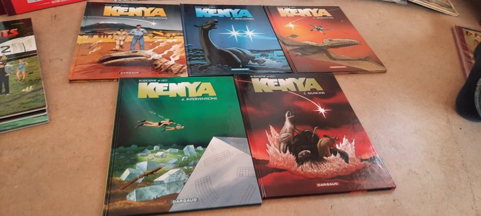 Kenya T1 à T5 - 5x C - 5 Albume - Prima ediție - 2001/2008