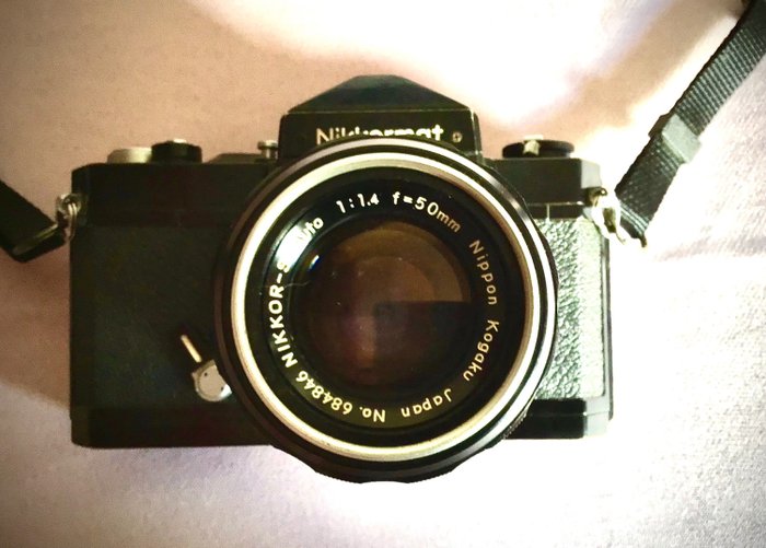 Nikon Nikkormat Black FTn + Nippon kogaku 50mm f1.4 Nikkor | Cameră reflexă cu o singură lentilă (SLR)