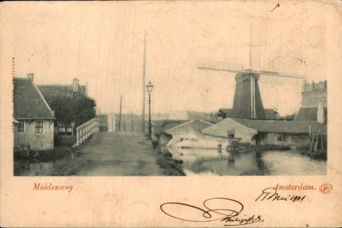 Niederlande - Amsterdam - Postkarte (92) - 1900-1960