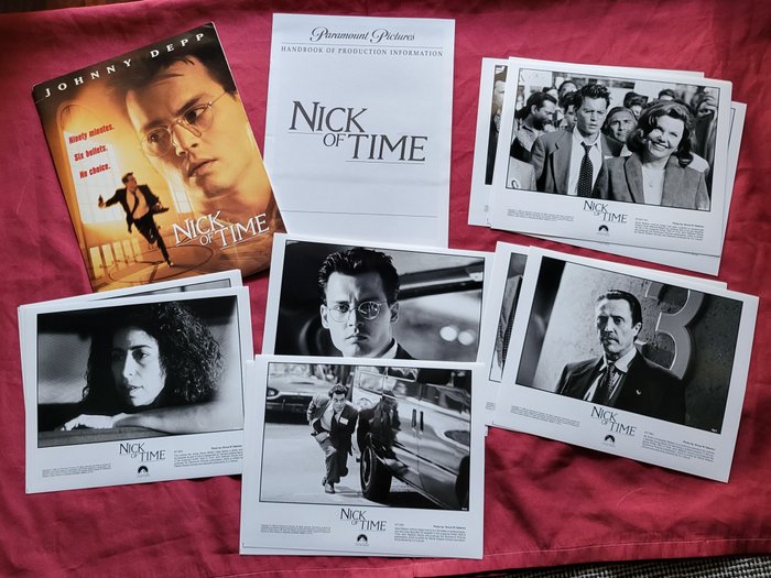 Nick Of Time - Johnny Depp - Christopher Walken - Press Kit with 14 photos