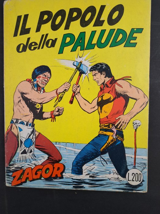 Zagor Zenith n. 58 - Il Popolo della Palude - 1 Comic - Pierwsze Wydanie - 1966
