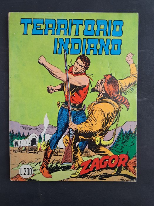Zagor Zenith n. 70 - Territorio Indiano - 1 Comic - Ensipainos - 1967