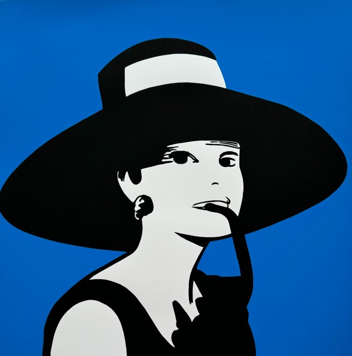 Marco Lodola (1955) - Audrey Hepburn