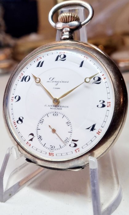 Longines - 9 Grands Prix paris - 4879041 pocket watch No Reserve Price - 1901-1949