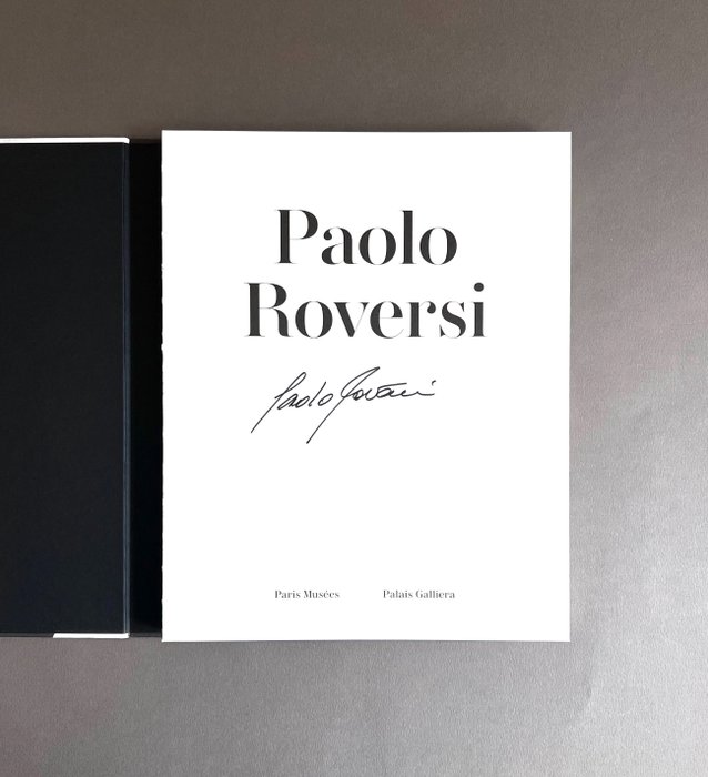 Signed; Paolo Roversi - Paolo Roversi - 2024